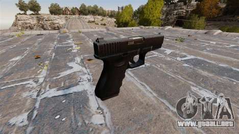Pistola semiautomática Glock 19 para GTA 4