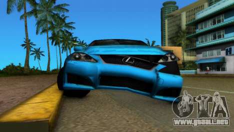 Lexus IS-F para GTA Vice City