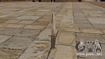 Cuchillo de combate para GTA 4