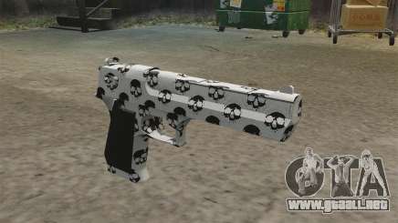 Pistola Desert Eagle cráneo para GTA 4