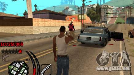 C-HUD Carbon para GTA San Andreas