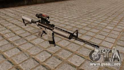 Automático carabina M4A1 espiado para GTA 4