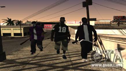 HQ SkinPack Ballas para GTA San Andreas