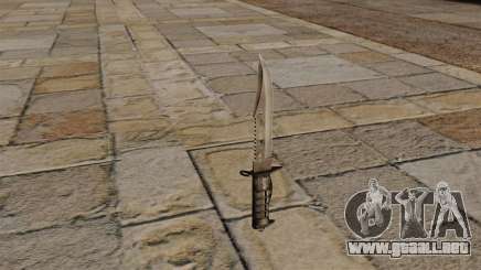 Cuchillo de combate para GTA 4