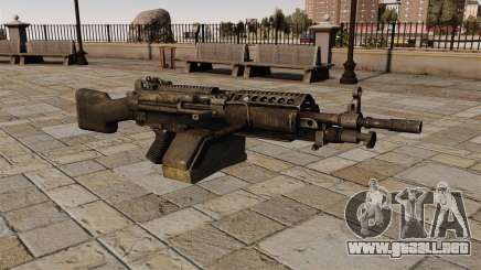 La ametralladora M249 ligera para GTA 4