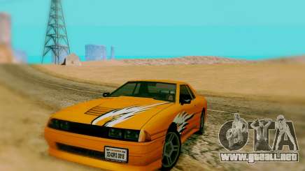 El trabajo de pintura para Elegy para GTA San Andreas