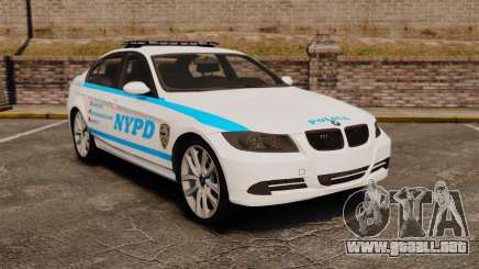 BMW 350i NYPD [ELS] para GTA 4