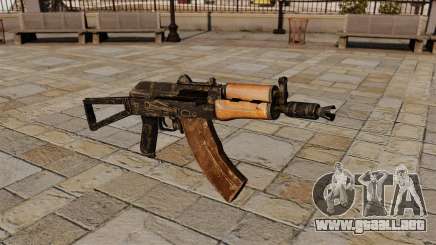 AKS74U automático para GTA 4