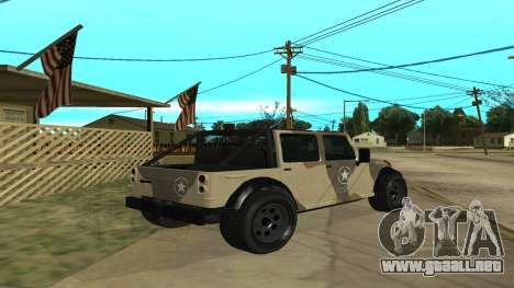 Crusader GTA 5 para GTA San Andreas