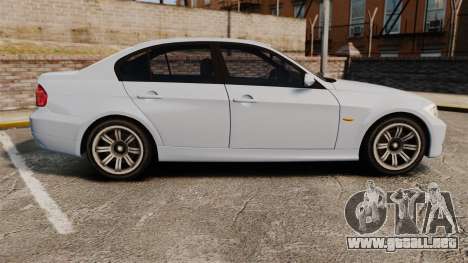 BMW 330i Unmarked Police [ELS] para GTA 4