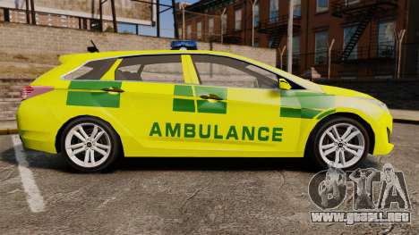 Hyundai i40 Tourer [ELS] London Ambulance para GTA 4