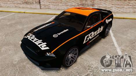 Ford Mustang GT 2013 NFS Edition para GTA 4