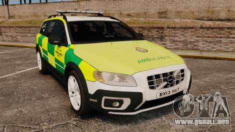 Volvo XC70 Paramedic [ELS] para GTA 4
