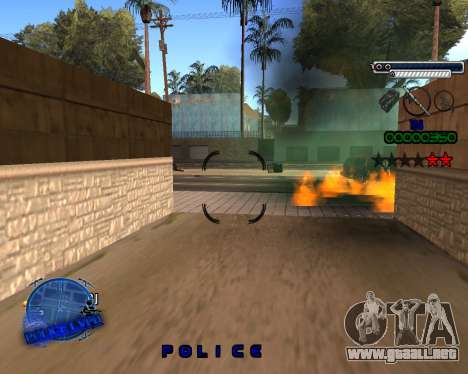 C-HUD Police LVPD para GTA San Andreas