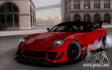 Ferrari 599XX Evolution para GTA San Andreas