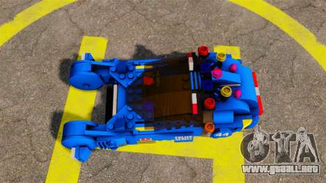 Lego Car Blade Runner Spinner [ELS] para GTA 4