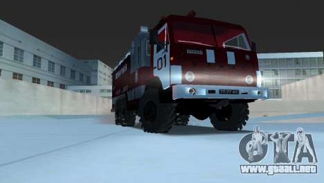 KAMAZ 43101 bombero para GTA Vice City