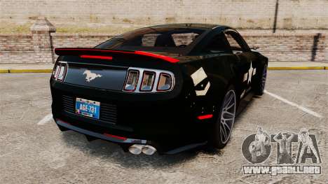 Ford Mustang GT 2013 NFS Edition para GTA 4