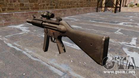 Ametralladora HK MP5SD2 para GTA 4
