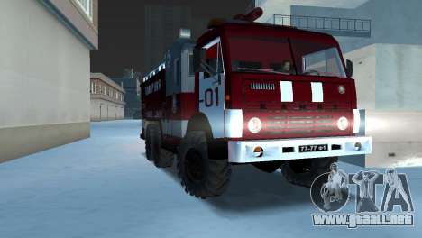KAMAZ 43101 bombero para GTA Vice City