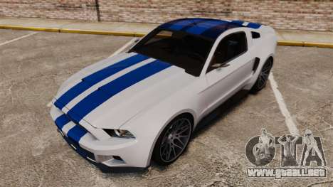 Ford Mustang GT 2013 NFS Edition para GTA 4