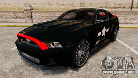 Ford Mustang GT 2013 NFS Edition para GTA 4