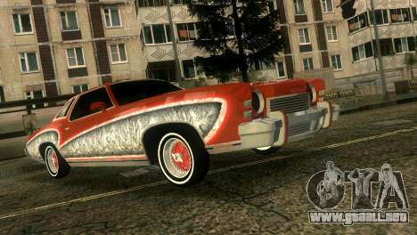Chevy Monte Carlo Lowrider para GTA Vice City