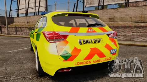 Hyundai i40 Tourer [ELS] London Ambulance para GTA 4