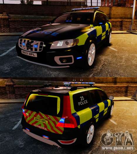 Volvo XC70 Police [ELS] para GTA 4