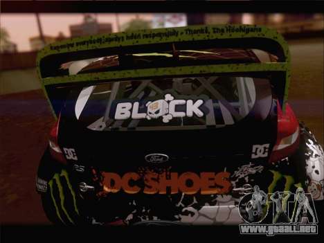 Ford Fiesta RS WRC 2013 para GTA San Andreas