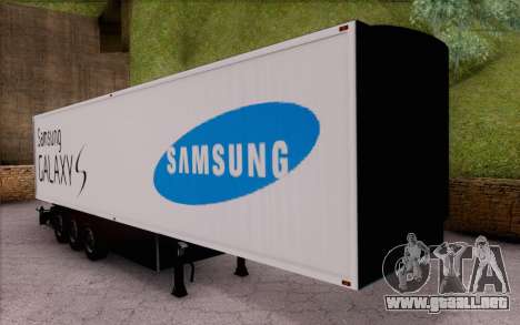 Samsung Galaxy S Trailer para GTA San Andreas