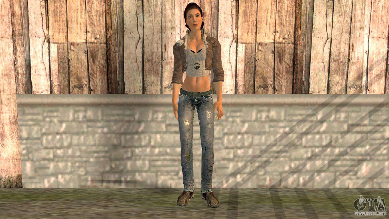 Alyx Vance from Half Life 2 for GTA San Andreas