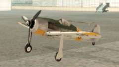 Focke-Wulf FW-190 F-8 para GTA San Andreas