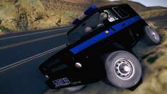 Policía UAZ Hunter para GTA San Andreas