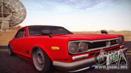 Nissan Skyline 2000GTR 1967 Hellaflush para GTA San Andreas