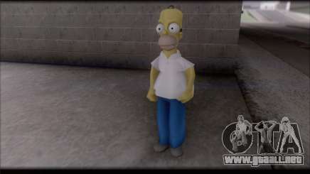 Homer Simpson para GTA San Andreas