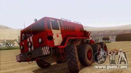 MAZ 535 bombero para GTA San Andreas