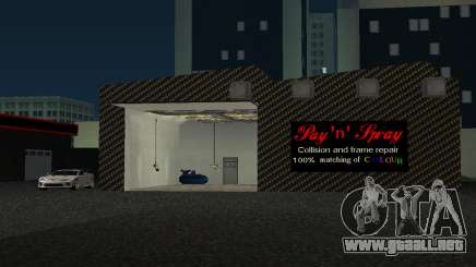 Nuevo showroom en cabello para GTA San Andreas