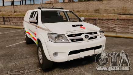 Toyota Hilux French Red Cross [ELS] para GTA 4