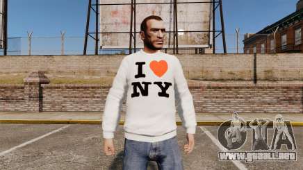 Suéter-Nueva York para GTA 4