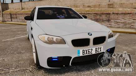 BMW M5 Unmarked Police [ELS] para GTA 4