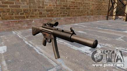 Ametralladora HK MP5SD2 para GTA 4