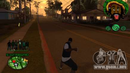 Con 4Life surco-HUD St para GTA San Andreas