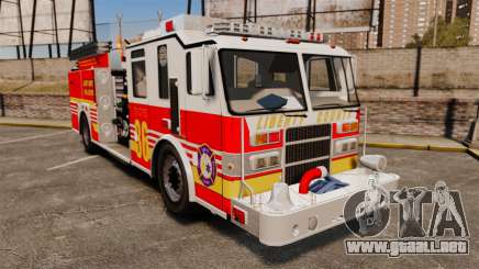 Firetruck LCFR [ELS] para GTA 4