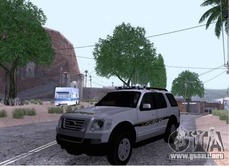 Ford Explorer Sheriff 2010 para GTA San Andreas