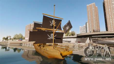 Barco pirata para GTA 4