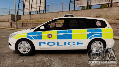 Ford Focus Estate British Police [ELS] para GTA 4