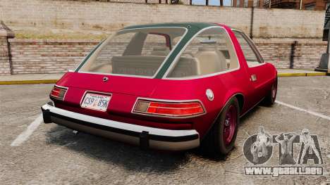 AMC Pacer para GTA 4