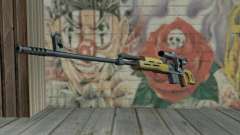 Rifle de francotirador para GTA San Andreas
