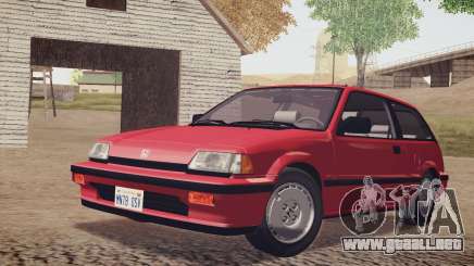 Honda Civic Si 1986 HQLM para GTA San Andreas